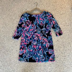 Lilly Pulitzer casual girls velvet dress